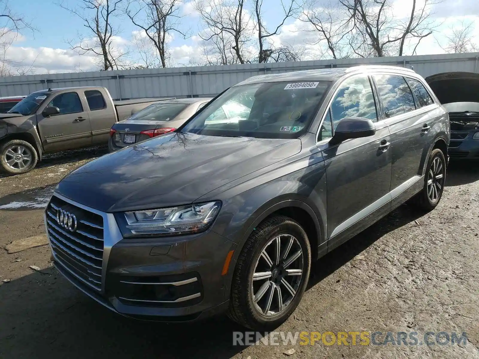 2 Photograph of a damaged car WA1VAAF70KD028111 AUDI Q7 2019