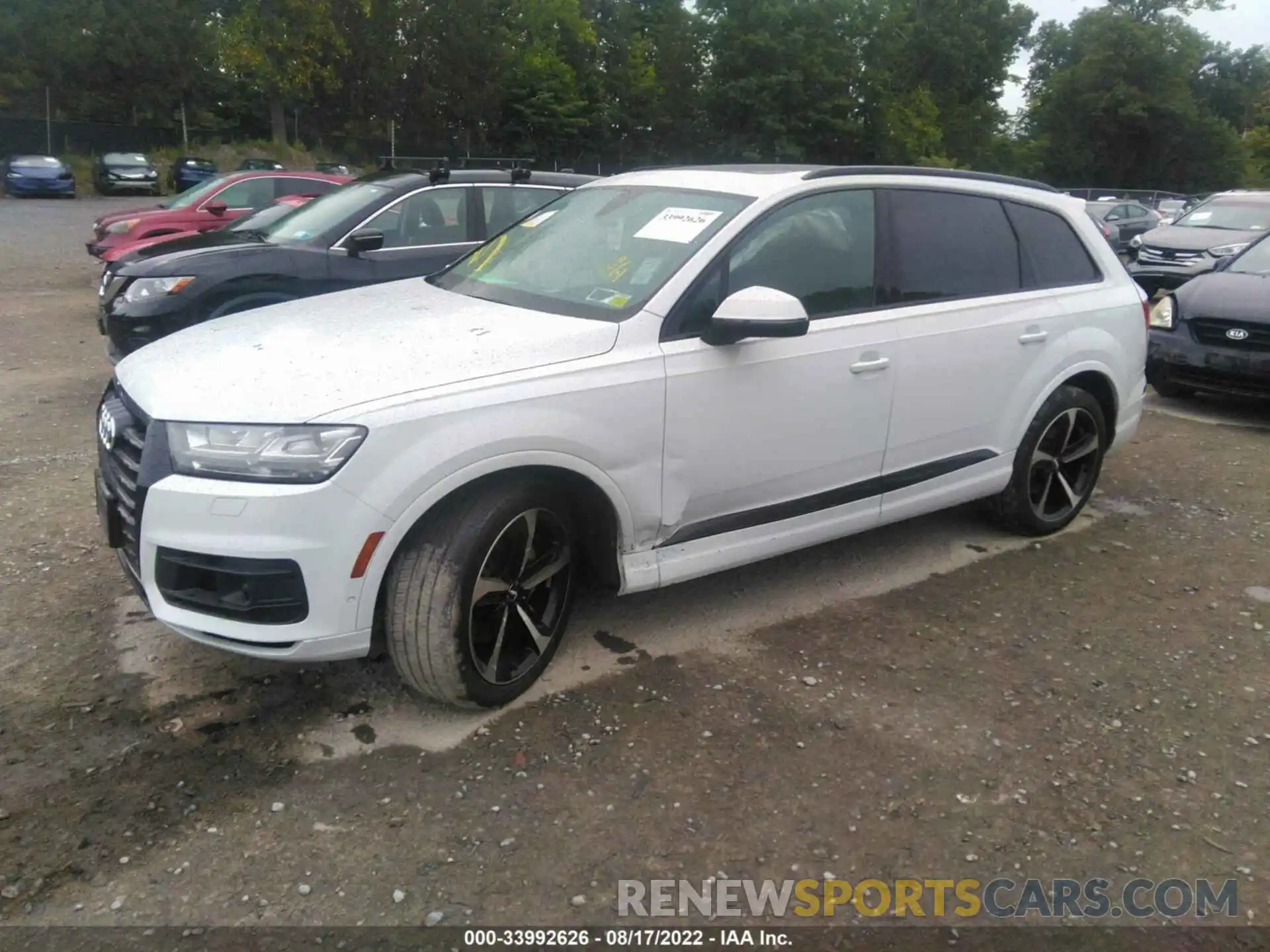 2 Фотография поврежденного автомобиля WA1VAAF70KD032059 AUDI Q7 2019