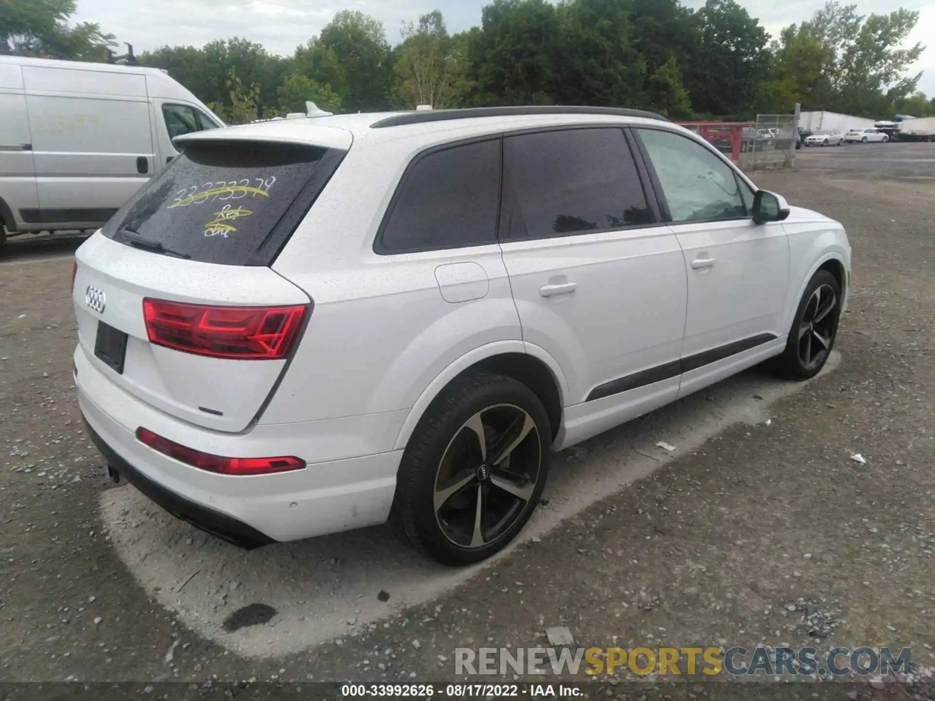 4 Фотография поврежденного автомобиля WA1VAAF70KD032059 AUDI Q7 2019