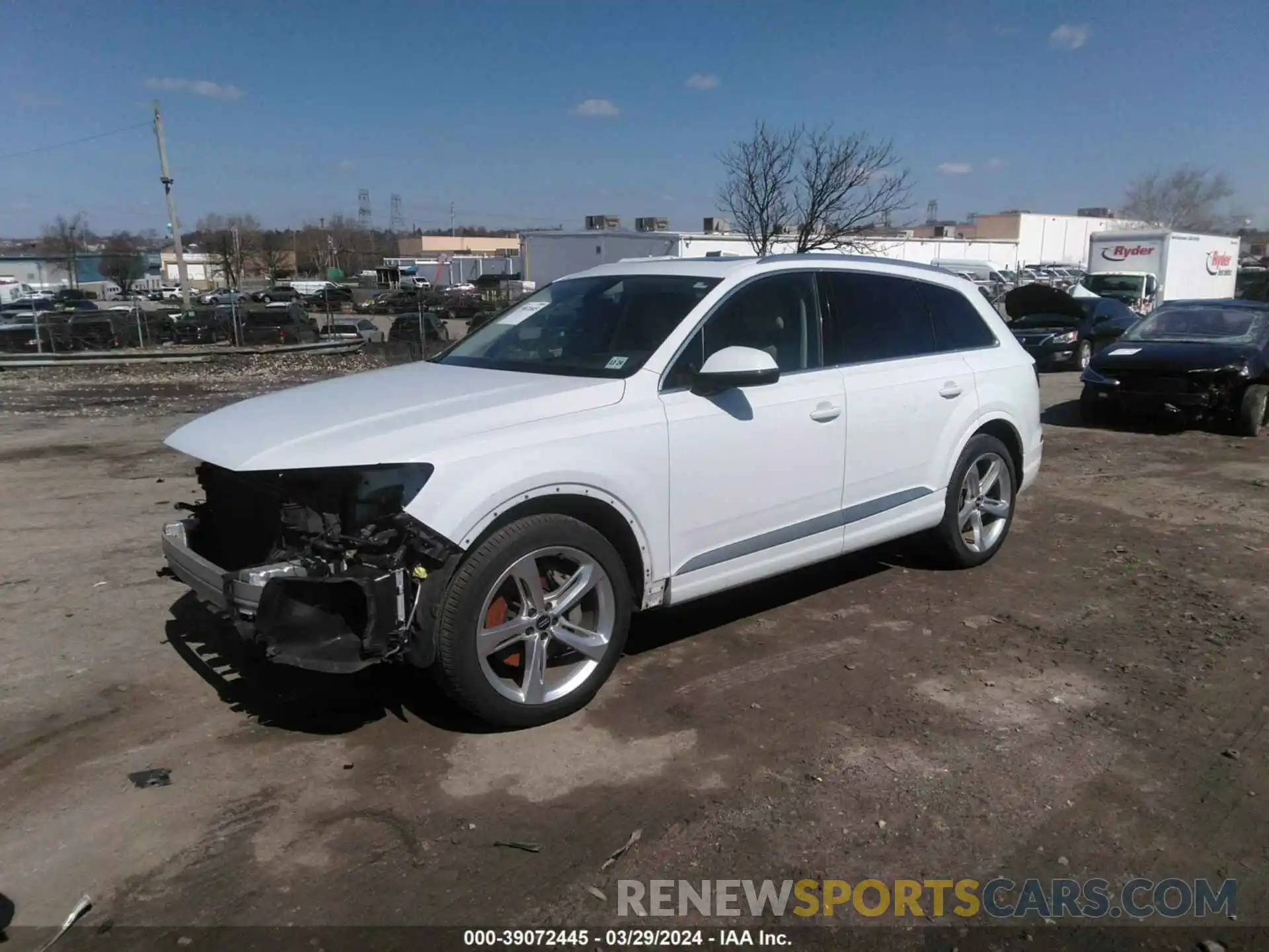 2 Photograph of a damaged car WA1VAAF71KD008305 AUDI Q7 2019