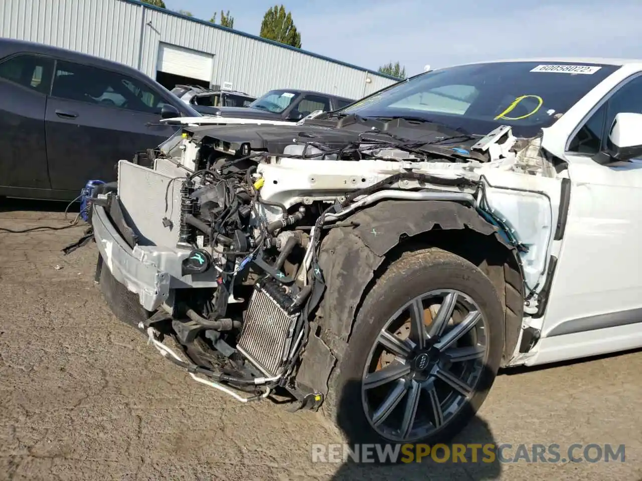 9 Photograph of a damaged car WA1VAAF71KD014170 AUDI Q7 2019