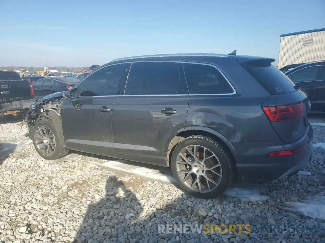 2 Photograph of a damaged car WA1VAAF71KD015478 AUDI Q7 2019