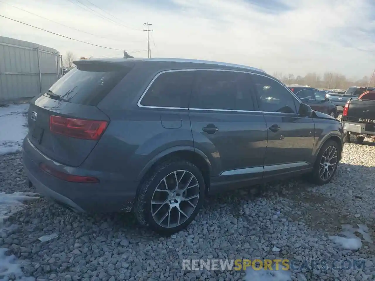 3 Photograph of a damaged car WA1VAAF71KD015478 AUDI Q7 2019