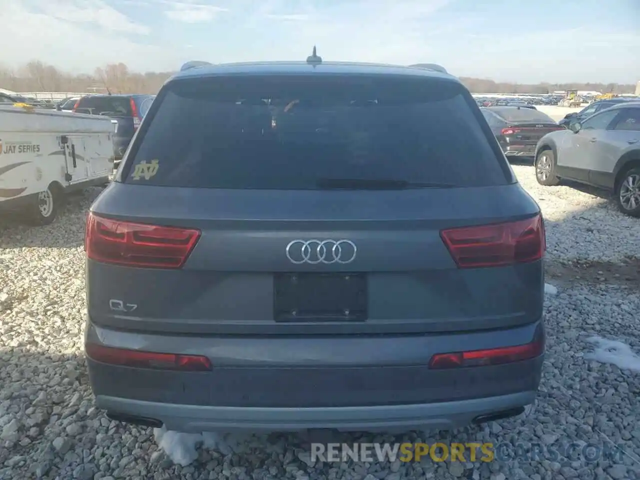 6 Фотография поврежденного автомобиля WA1VAAF71KD015478 AUDI Q7 2019