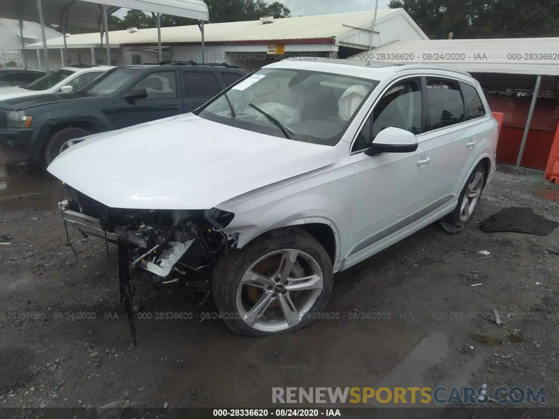 2 Фотография поврежденного автомобиля WA1VAAF71KD020342 AUDI Q7 2019