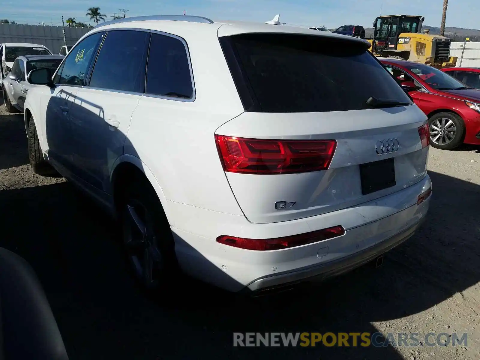 3 Photograph of a damaged car WA1VAAF71KD023712 AUDI Q7 2019