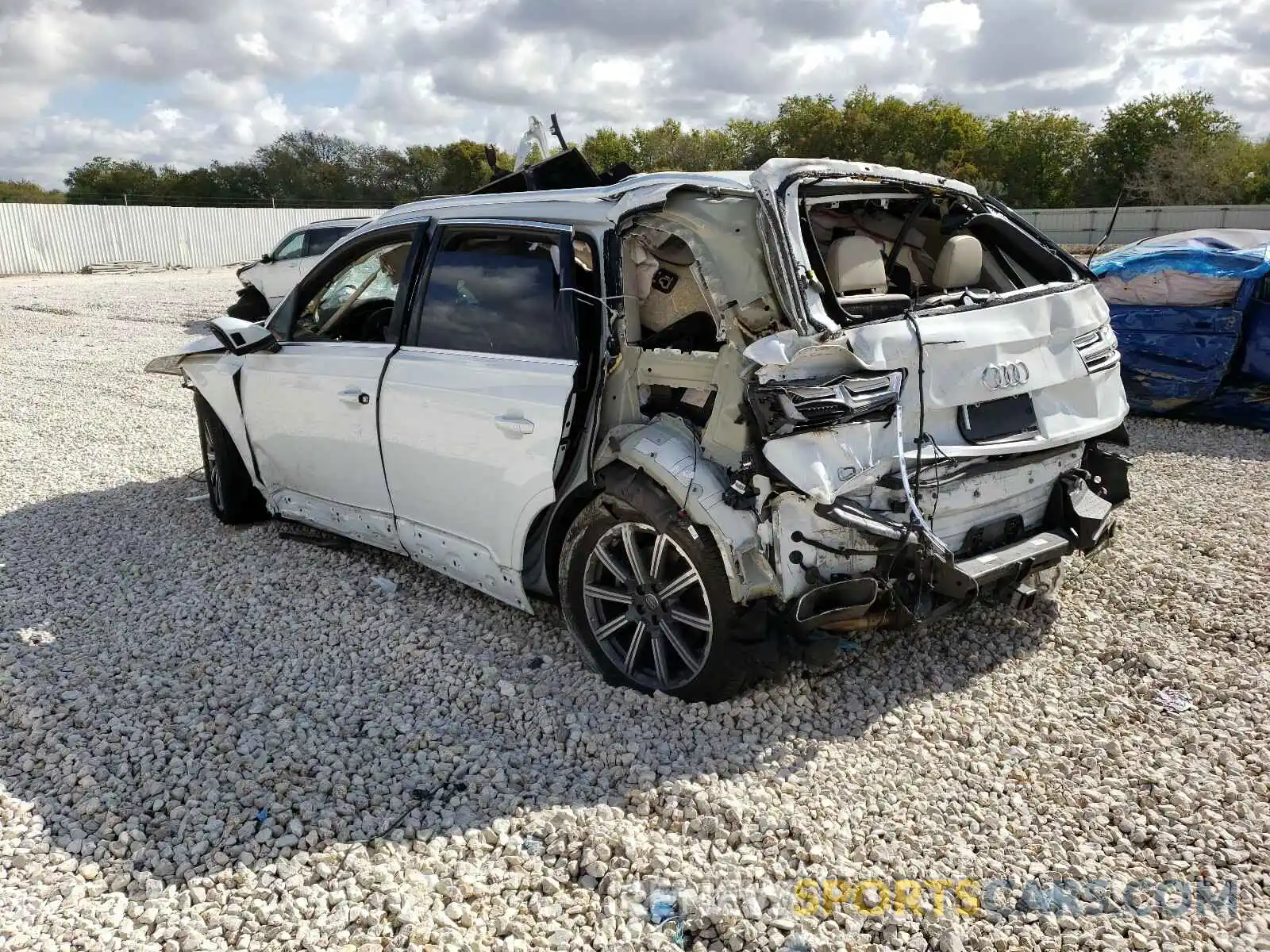 3 Photograph of a damaged car WA1VAAF71KD024228 AUDI Q7 2019