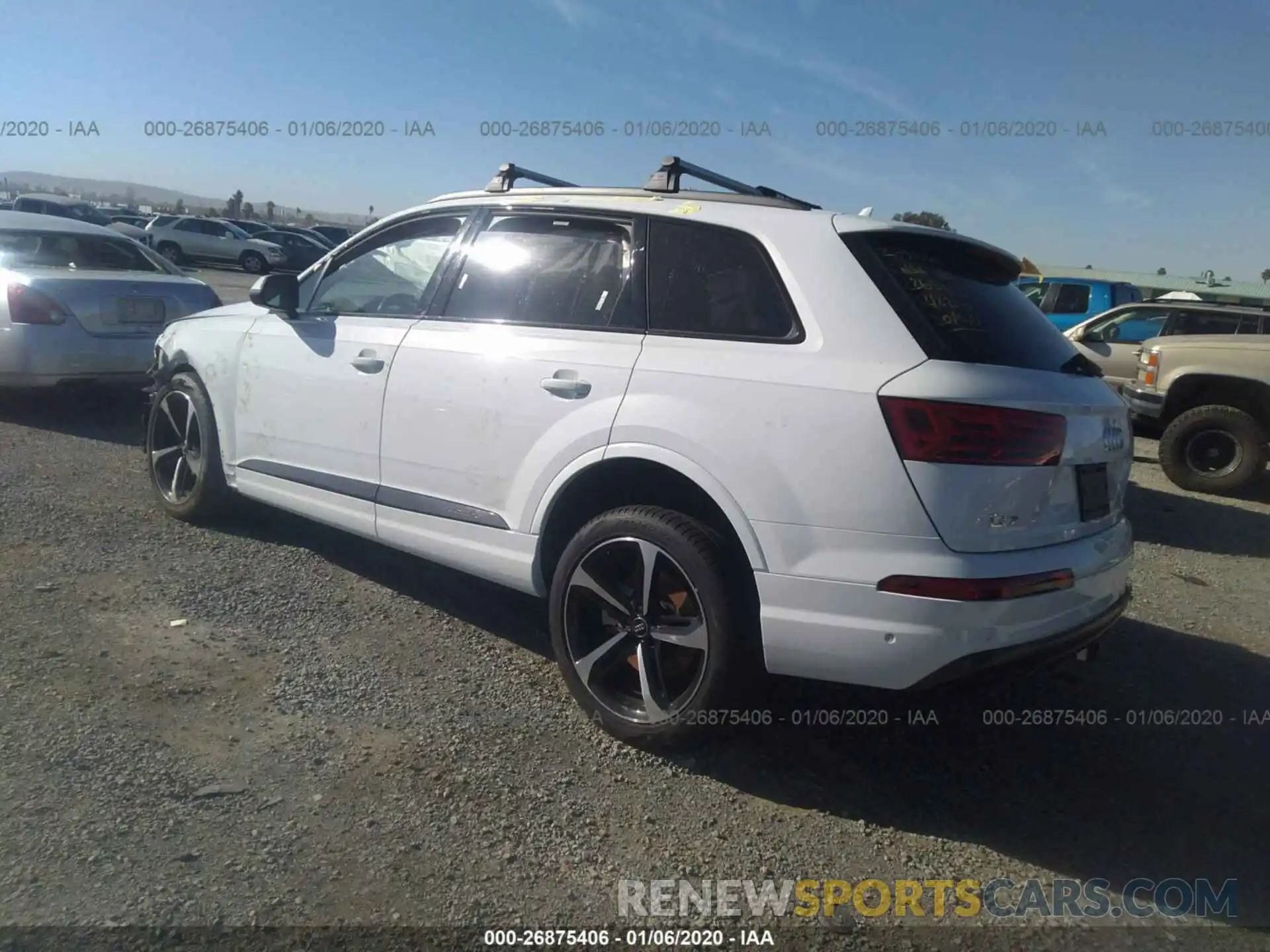 3 Фотография поврежденного автомобиля WA1VAAF71KD025881 AUDI Q7 2019