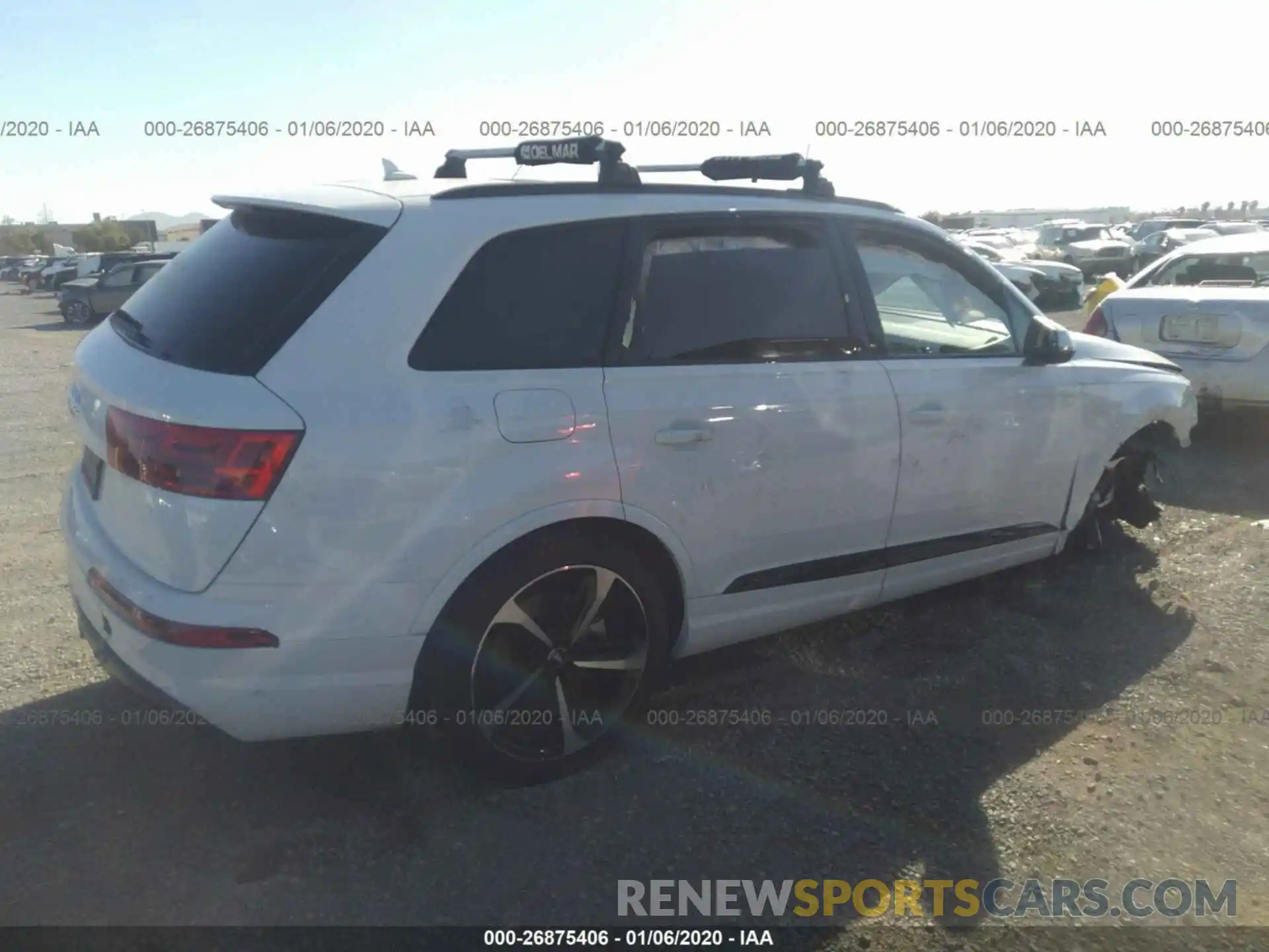 4 Фотография поврежденного автомобиля WA1VAAF71KD025881 AUDI Q7 2019