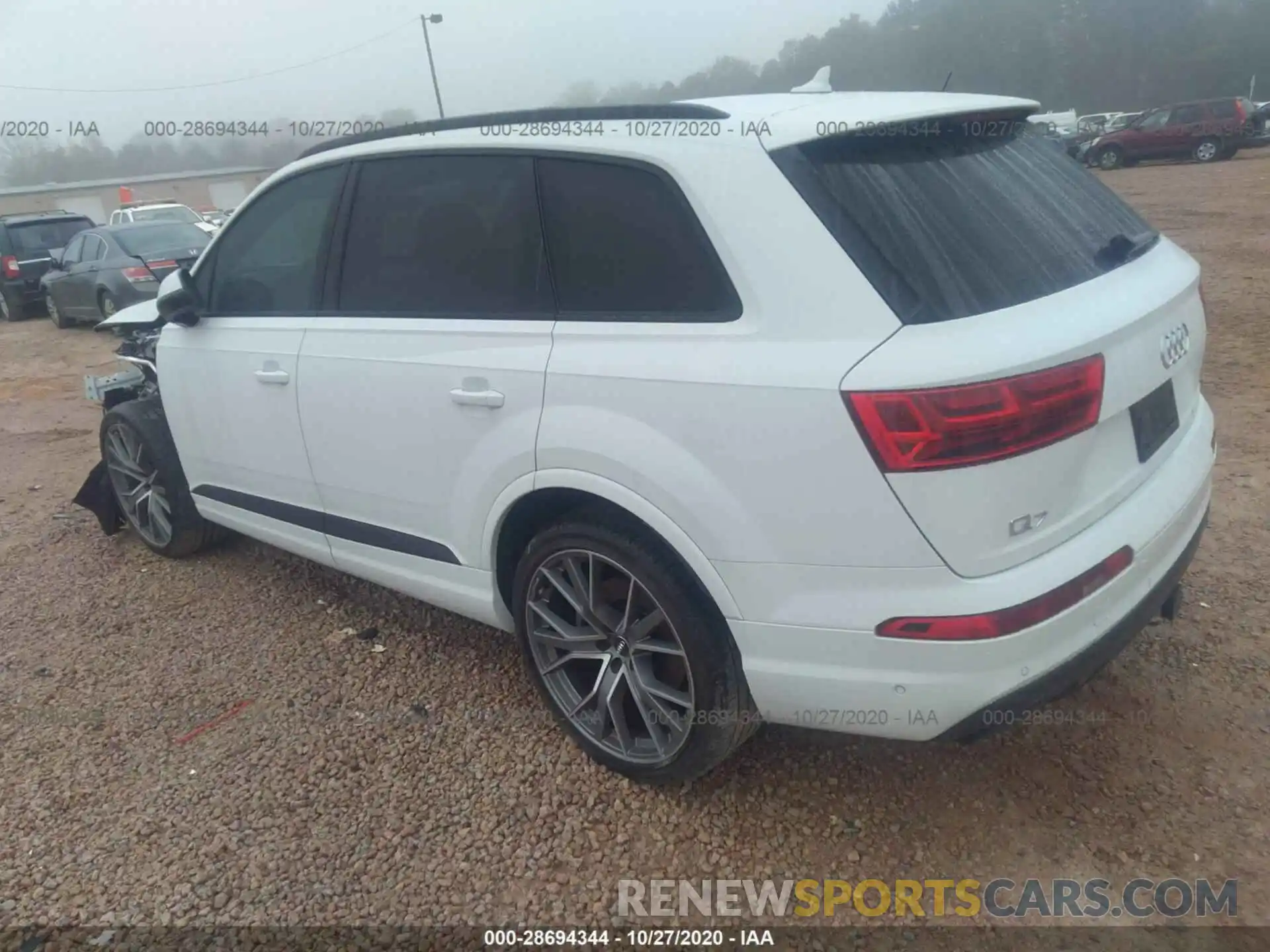 3 Фотография поврежденного автомобиля WA1VAAF71KD034497 AUDI Q7 2019