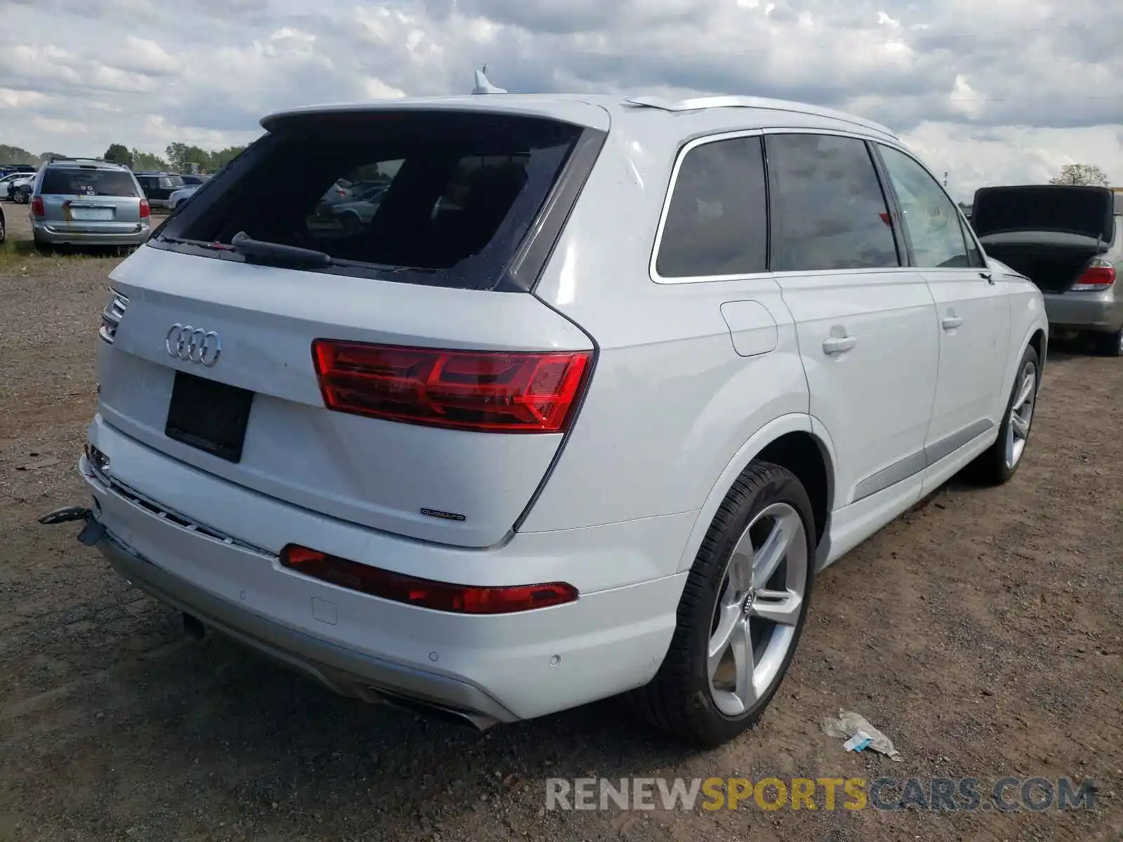 4 Фотография поврежденного автомобиля WA1VAAF71KD047962 AUDI Q7 2019