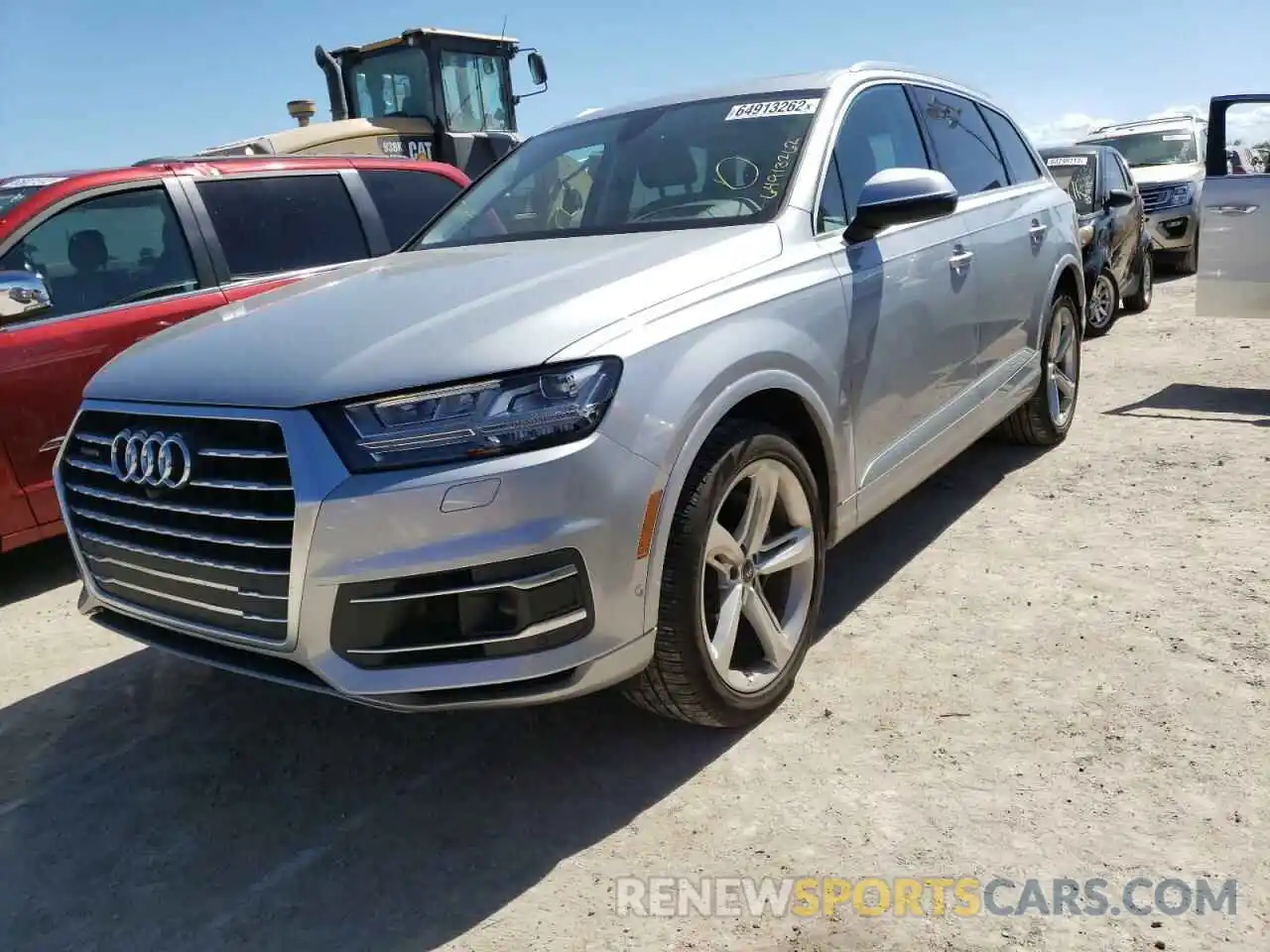 2 Photograph of a damaged car WA1VAAF72KD003842 AUDI Q7 2019