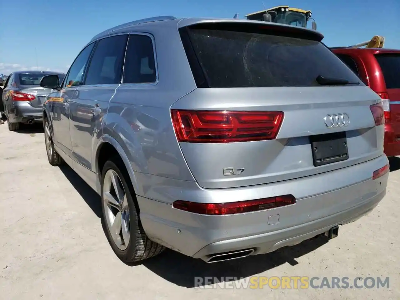 3 Photograph of a damaged car WA1VAAF72KD003842 AUDI Q7 2019