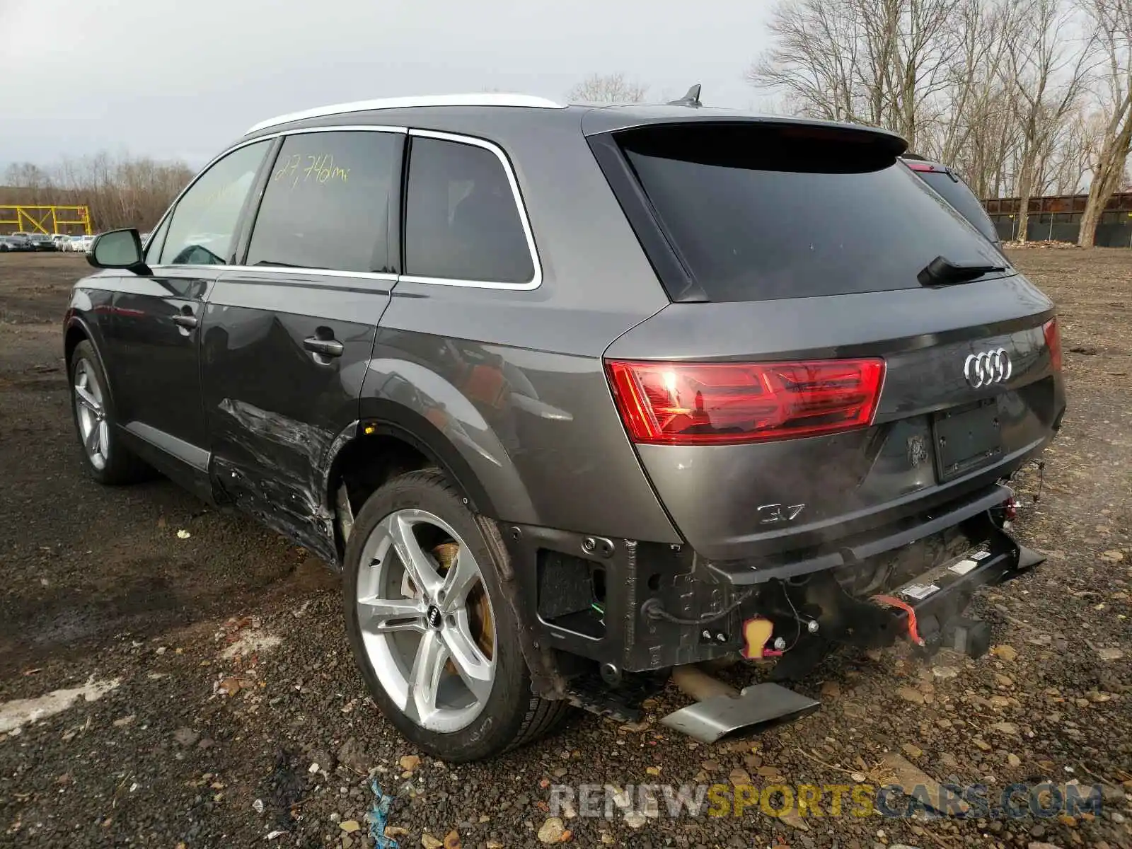 3 Photograph of a damaged car WA1VAAF72KD003968 AUDI Q7 2019