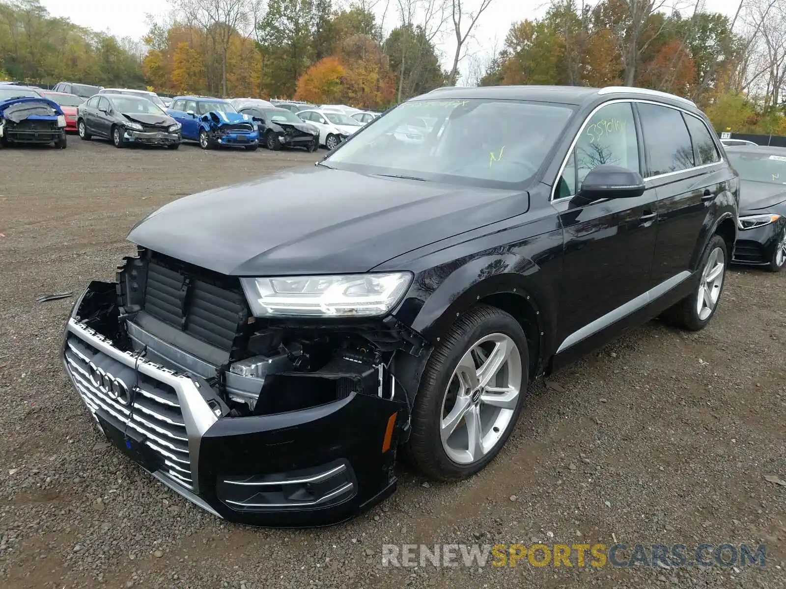 2 Фотография поврежденного автомобиля WA1VAAF72KD008006 AUDI Q7 2019