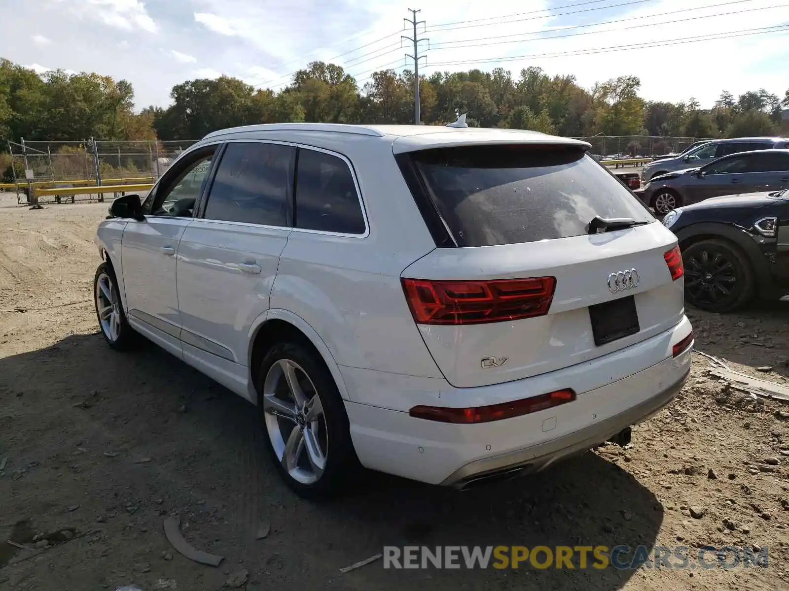 3 Фотография поврежденного автомобиля WA1VAAF72KD017885 AUDI Q7 2019