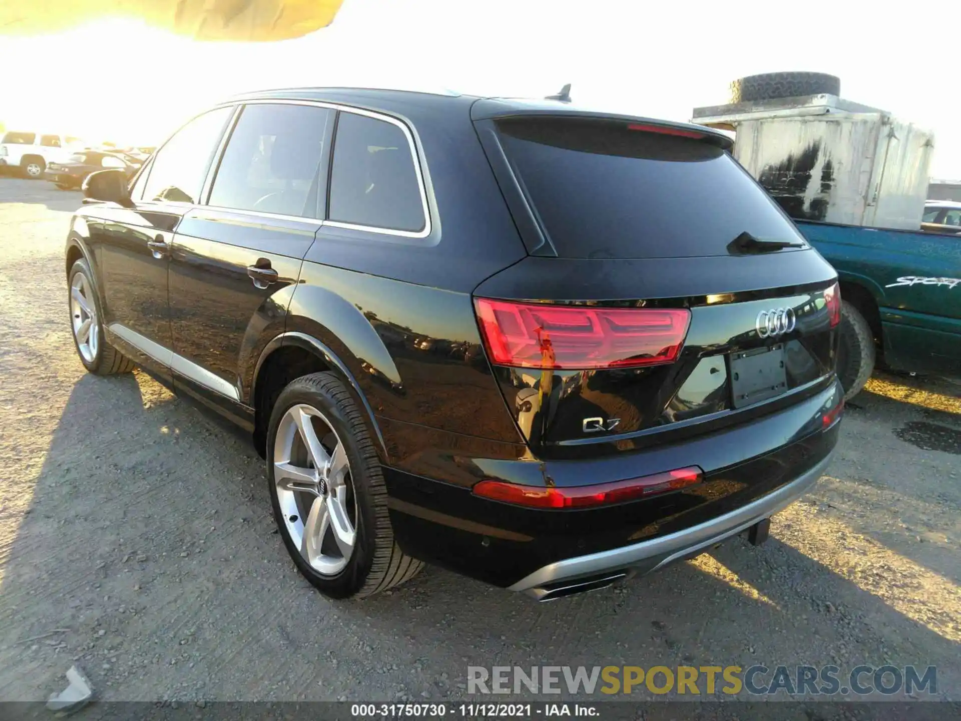 3 Фотография поврежденного автомобиля WA1VAAF72KD020446 AUDI Q7 2019