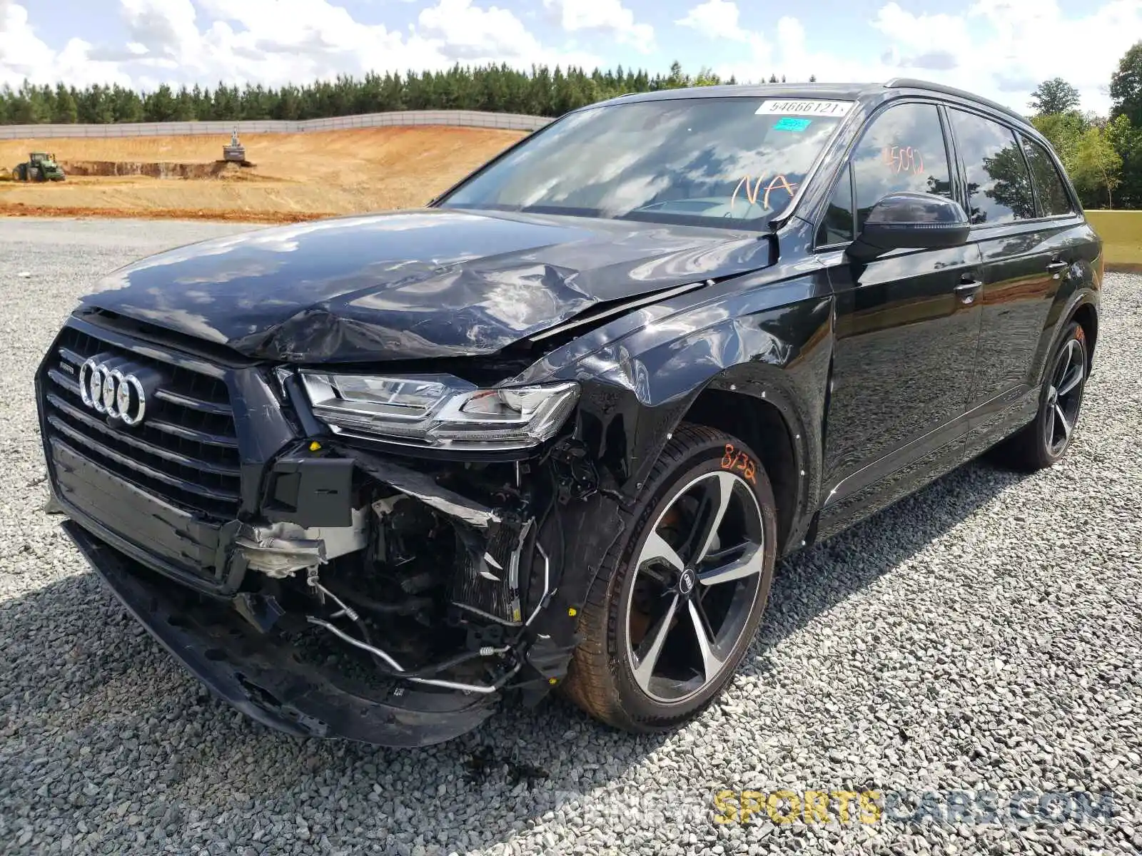 2 Photograph of a damaged car WA1VAAF72KD030510 AUDI Q7 2019