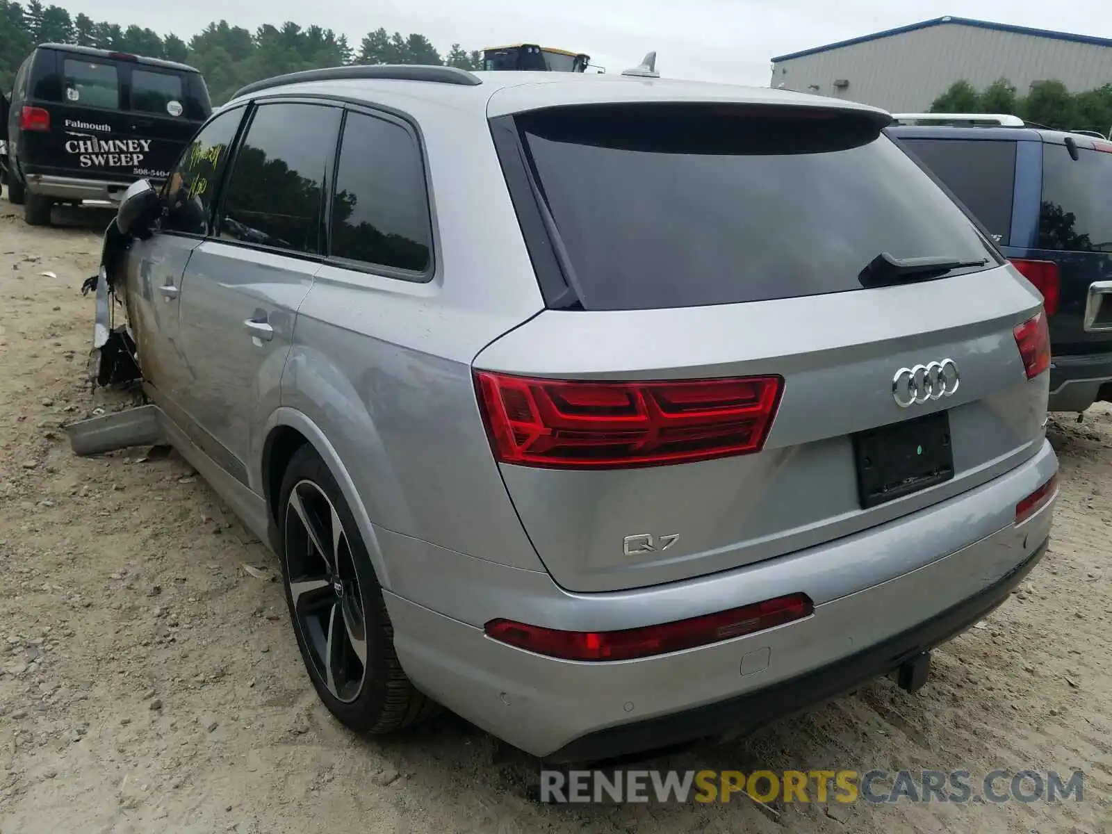 3 Фотография поврежденного автомобиля WA1VAAF72KD037974 AUDI Q7 2019