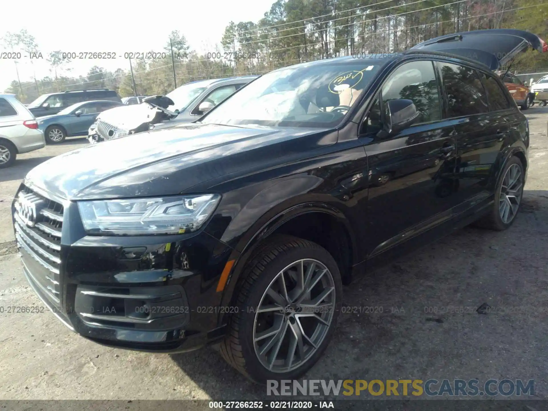 2 Photograph of a damaged car WA1VAAF73KD007155 AUDI Q7 2019