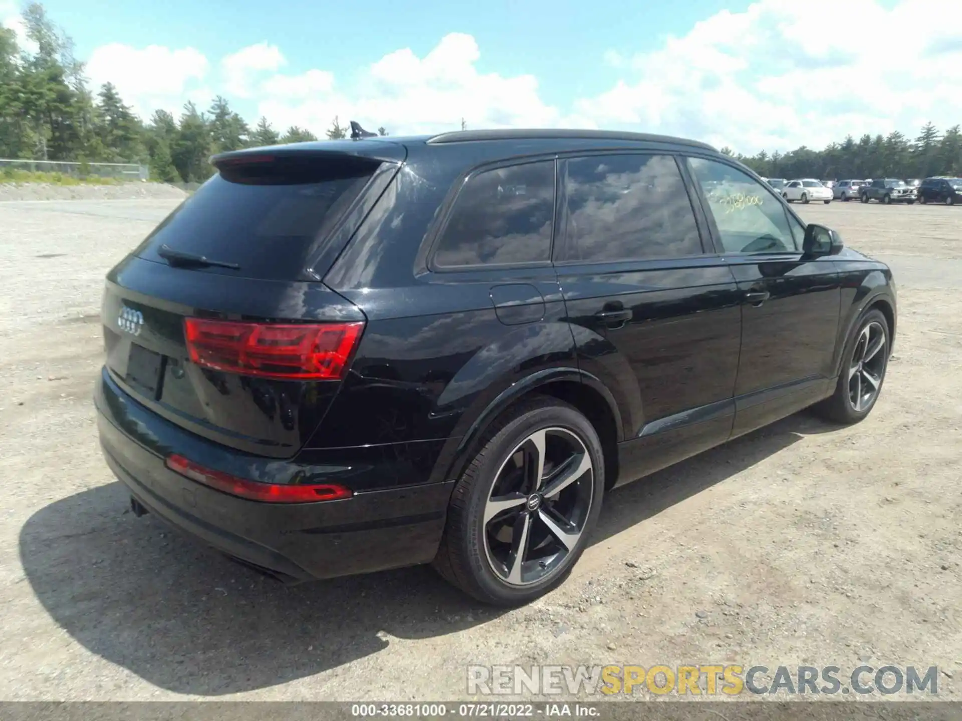 4 Фотография поврежденного автомобиля WA1VAAF73KD013294 AUDI Q7 2019