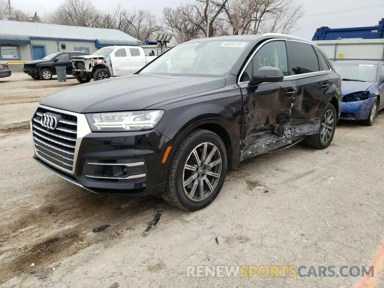 2 Photograph of a damaged car WA1VAAF73KD026529 AUDI Q7 2019