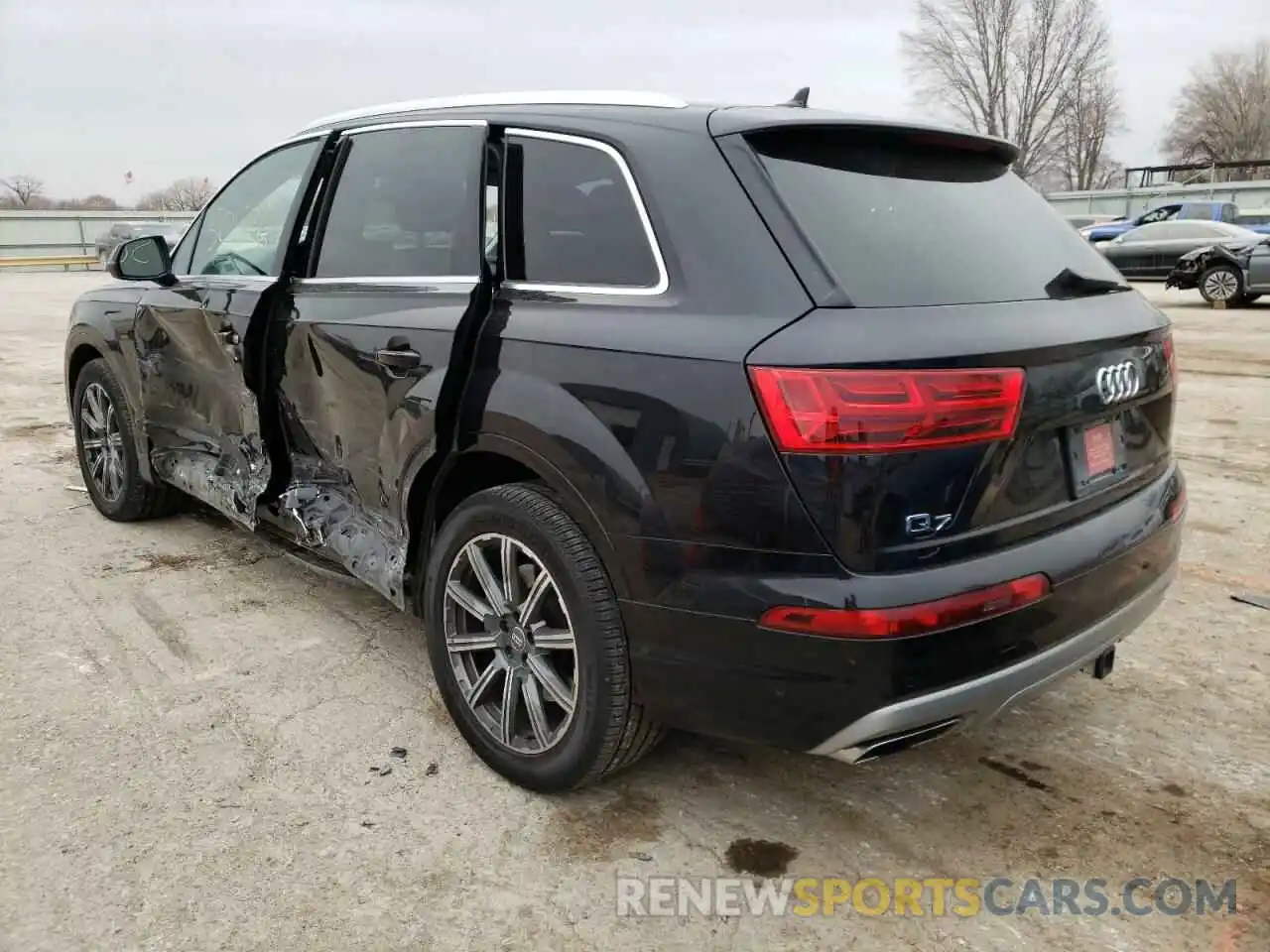 3 Photograph of a damaged car WA1VAAF73KD026529 AUDI Q7 2019