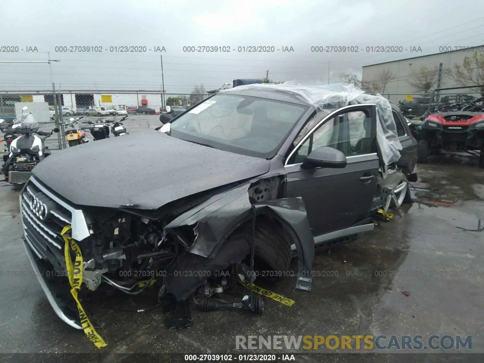 6 Photograph of a damaged car WA1VAAF74KD010775 AUDI Q7 2019