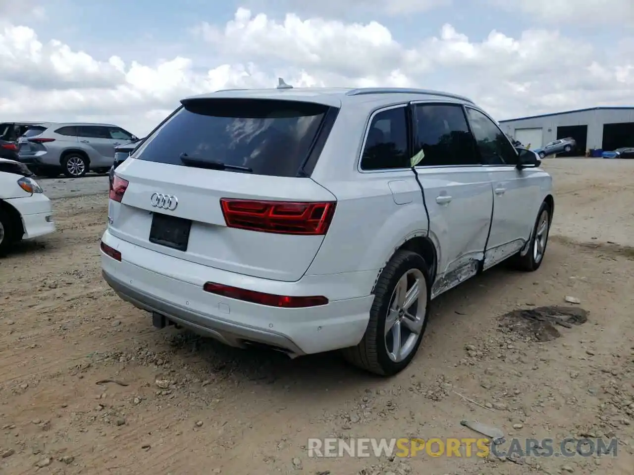 4 Фотография поврежденного автомобиля WA1VAAF74KD012073 AUDI Q7 2019