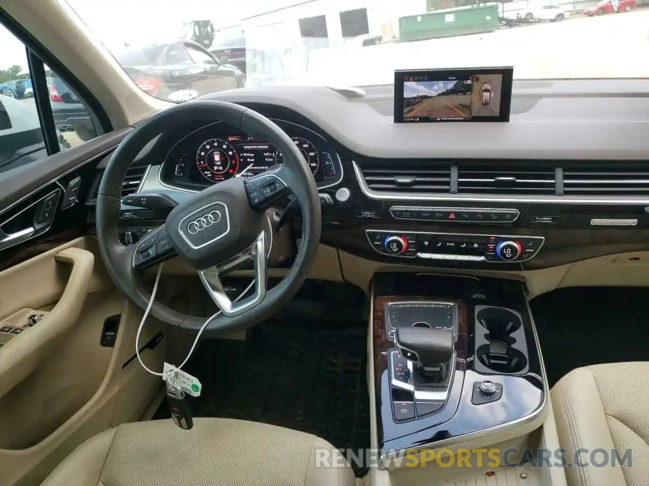 9 Фотография поврежденного автомобиля WA1VAAF74KD012073 AUDI Q7 2019