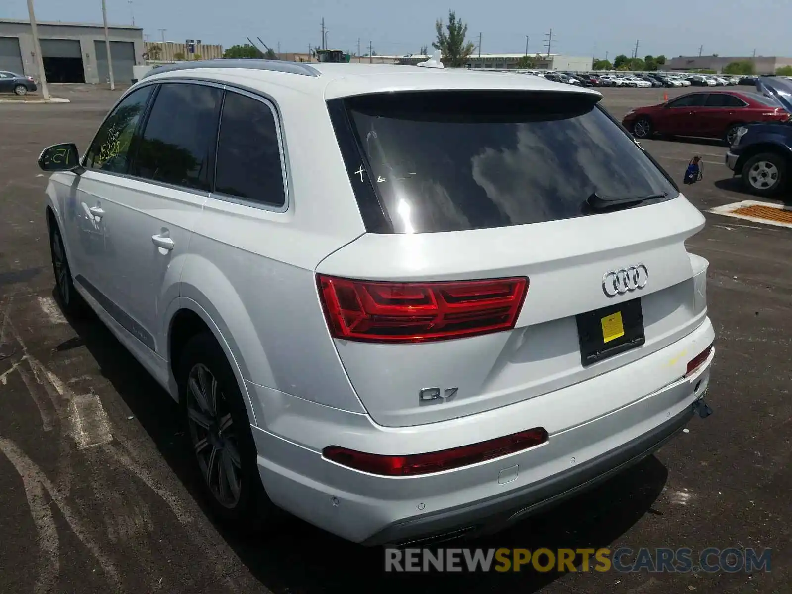 3 Фотография поврежденного автомобиля WA1VAAF74KD014888 AUDI Q7 2019