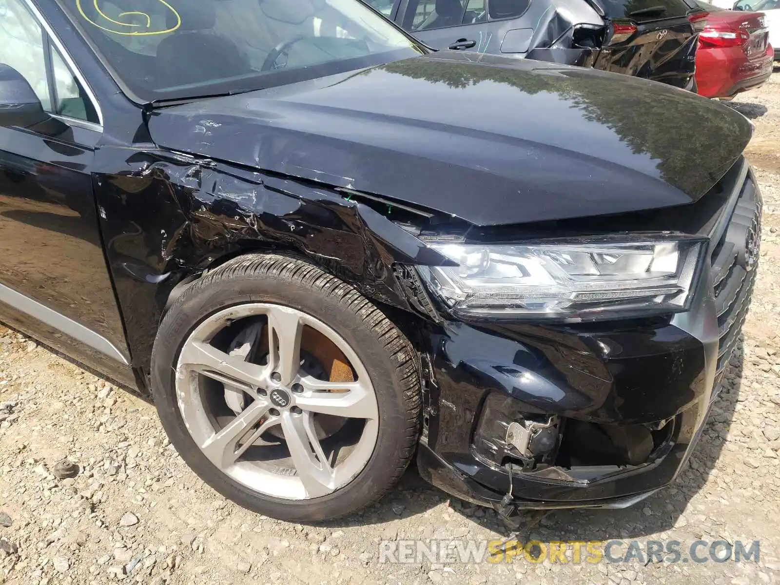 9 Фотография поврежденного автомобиля WA1VAAF74KD016785 AUDI Q7 2019