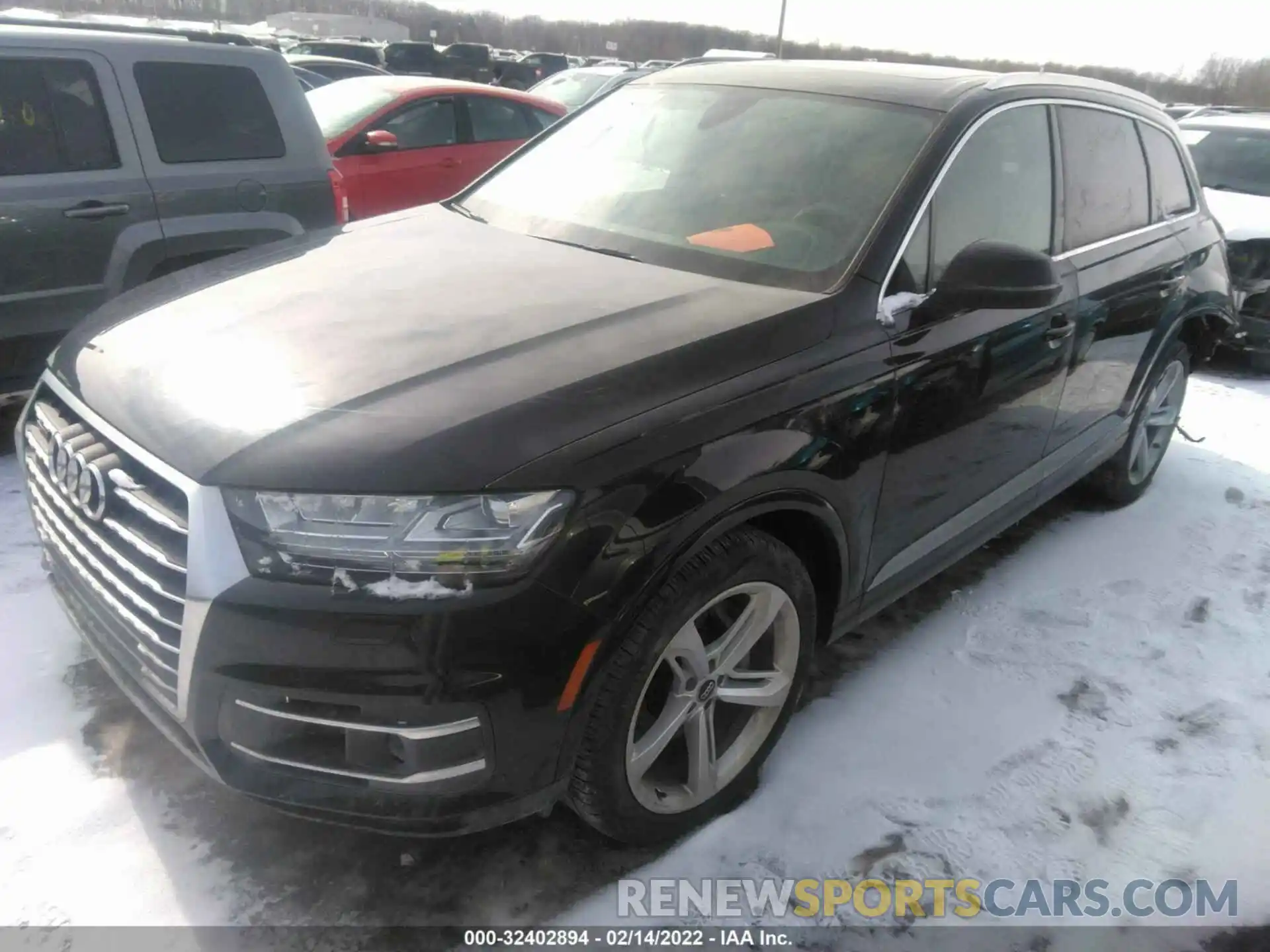 2 Фотография поврежденного автомобиля WA1VAAF74KD018035 AUDI Q7 2019