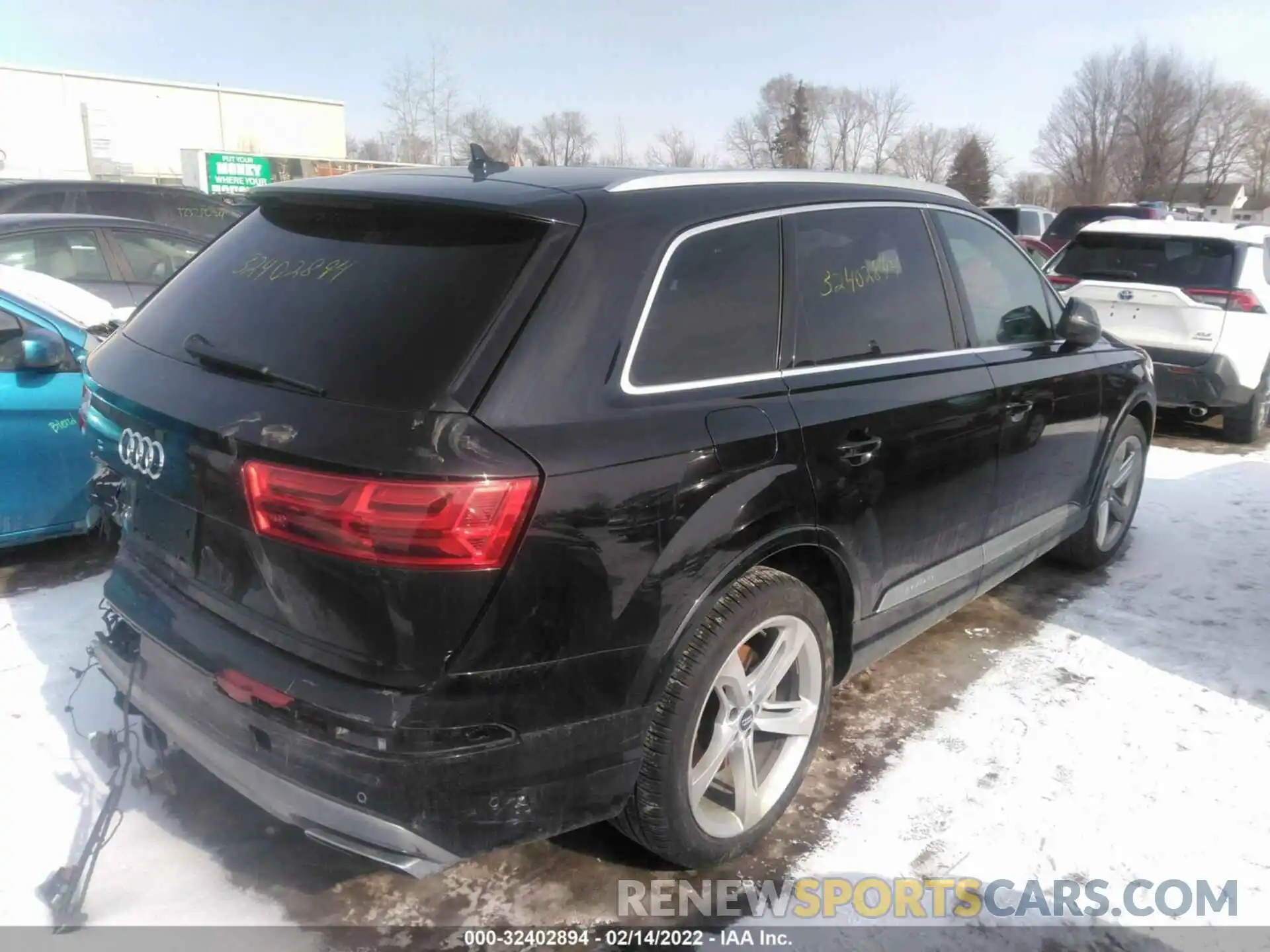 4 Фотография поврежденного автомобиля WA1VAAF74KD018035 AUDI Q7 2019