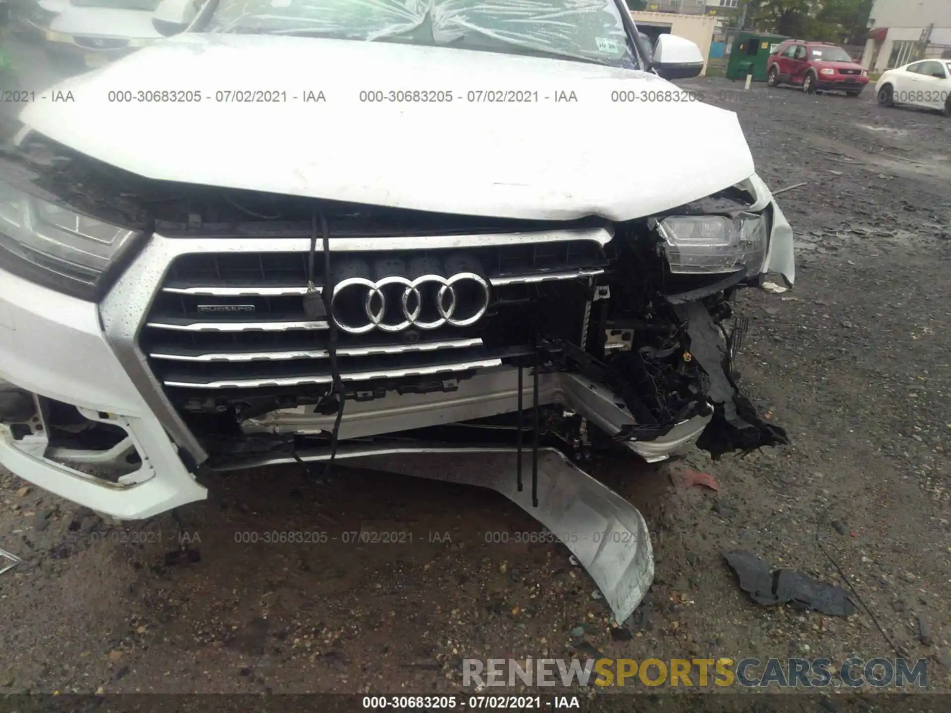 6 Фотография поврежденного автомобиля WA1VAAF74KD020402 AUDI Q7 2019