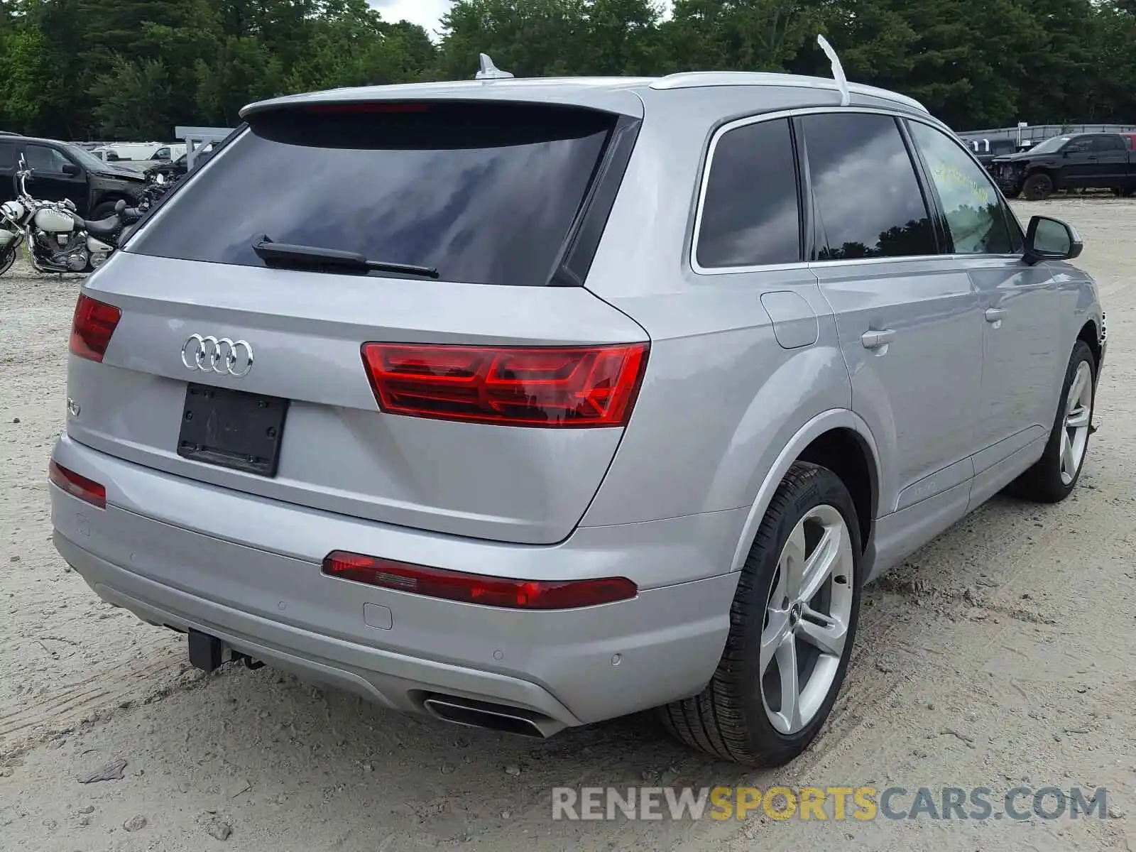 4 Фотография поврежденного автомобиля WA1VAAF74KD020741 AUDI Q7 2019