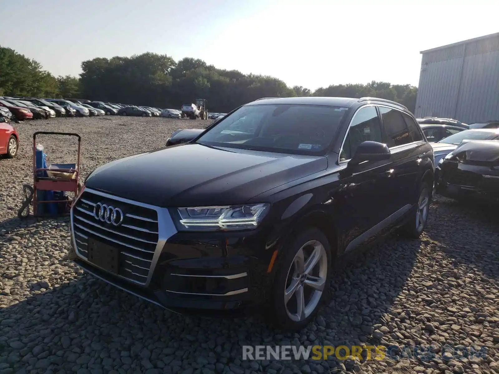 2 Photograph of a damaged car WA1VAAF74KD021677 AUDI Q7 2019