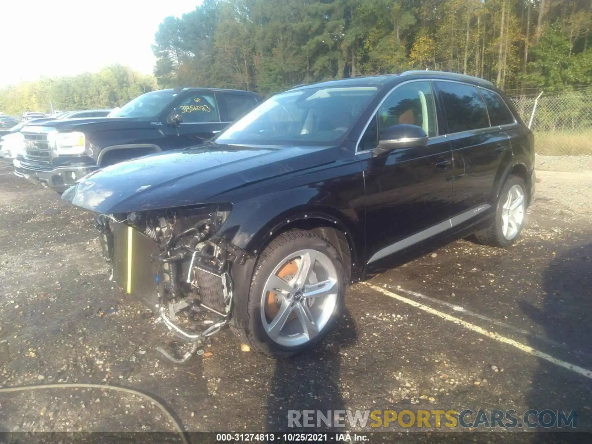 2 Фотография поврежденного автомобиля WA1VAAF74KD024305 AUDI Q7 2019