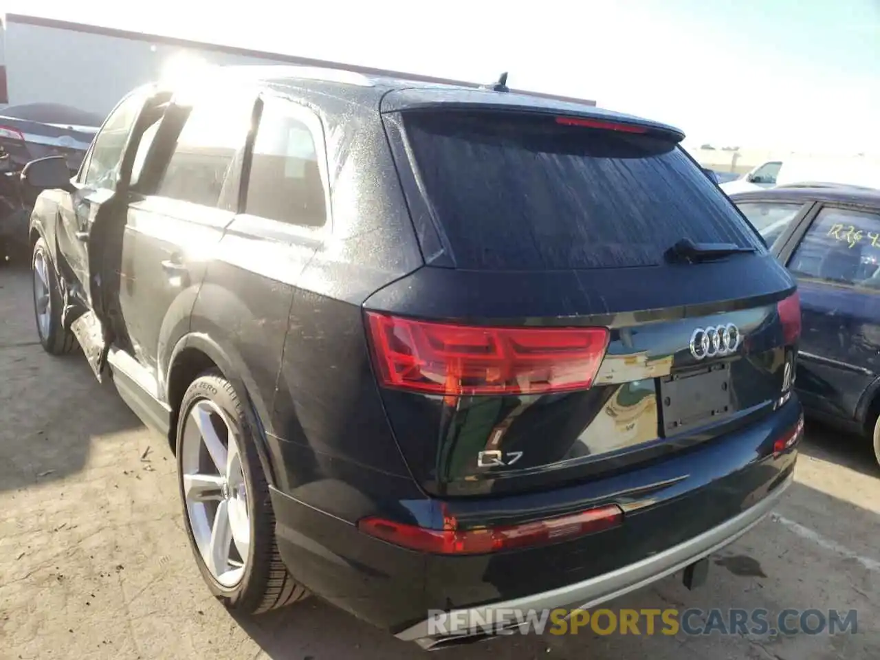 3 Photograph of a damaged car WA1VAAF74KD029729 AUDI Q7 2019