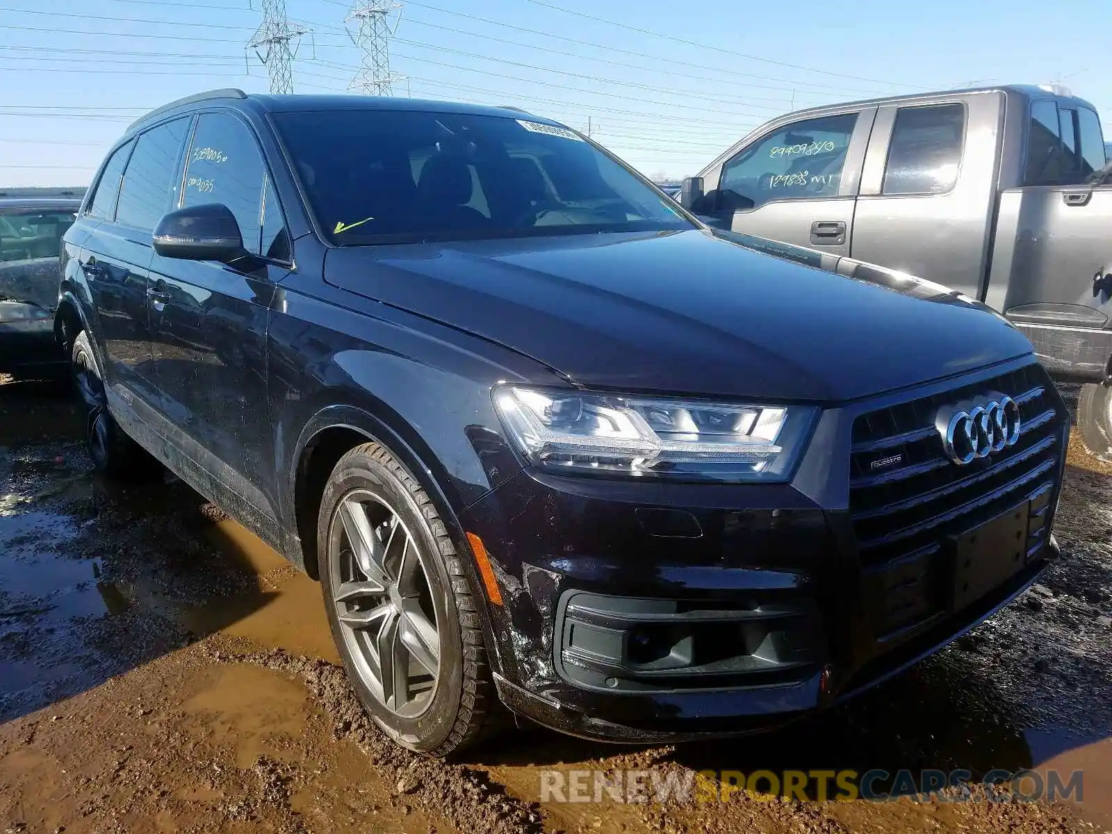 1 Photograph of a damaged car WA1VAAF74KD030296 AUDI Q7 2019