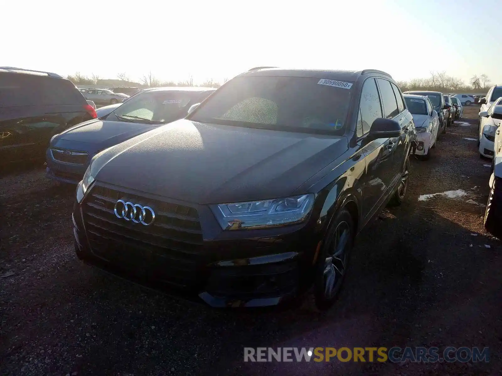 2 Фотография поврежденного автомобиля WA1VAAF74KD030296 AUDI Q7 2019