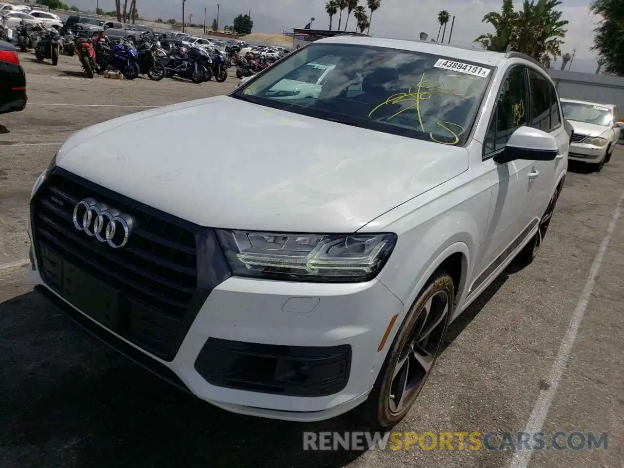 2 Фотография поврежденного автомобиля WA1VAAF74KD032596 AUDI Q7 2019