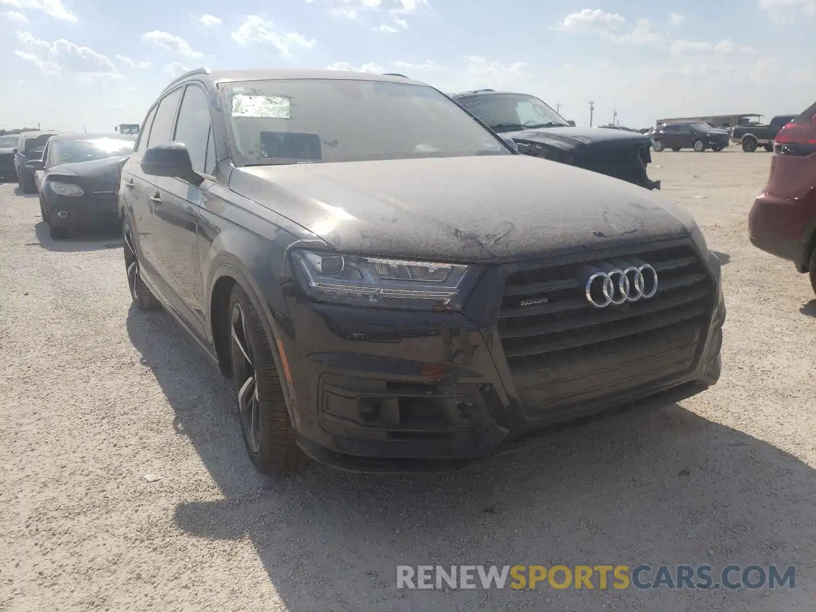 1 Photograph of a damaged car WA1VAAF74KD039595 AUDI Q7 2019