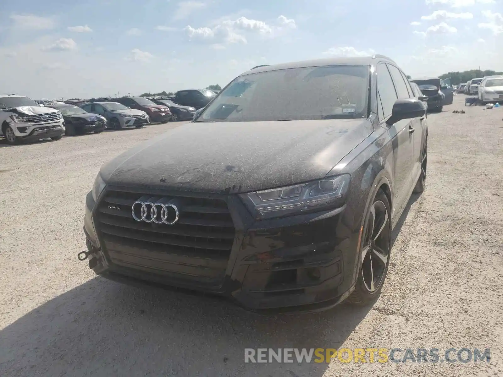 2 Фотография поврежденного автомобиля WA1VAAF74KD039595 AUDI Q7 2019