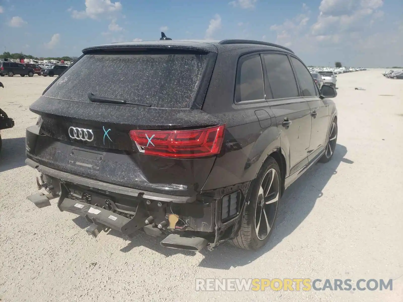 4 Photograph of a damaged car WA1VAAF74KD039595 AUDI Q7 2019