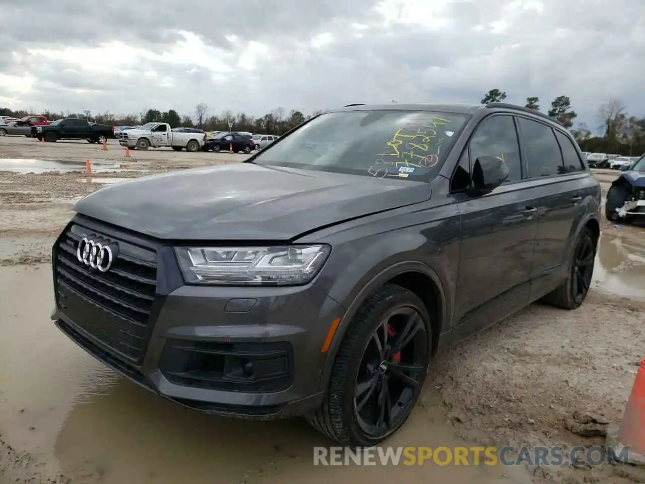 2 Фотография поврежденного автомобиля WA1VAAF74KD047065 AUDI Q7 2019