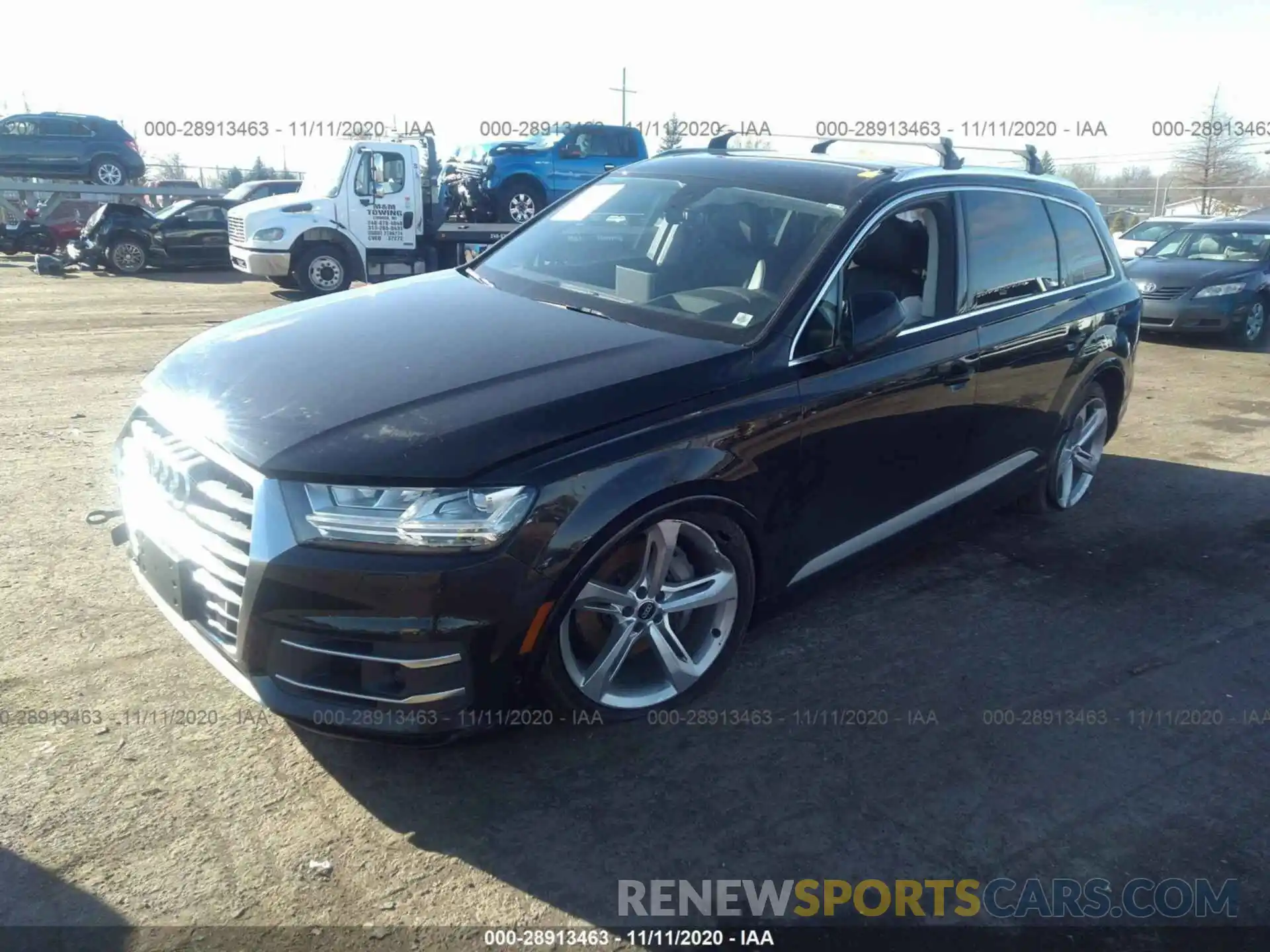 2 Фотография поврежденного автомобиля WA1VAAF75KD000076 AUDI Q7 2019