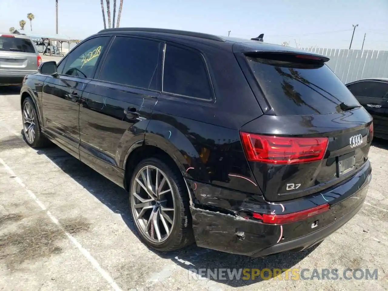 3 Photograph of a damaged car WA1VAAF75KD010865 AUDI Q7 2019