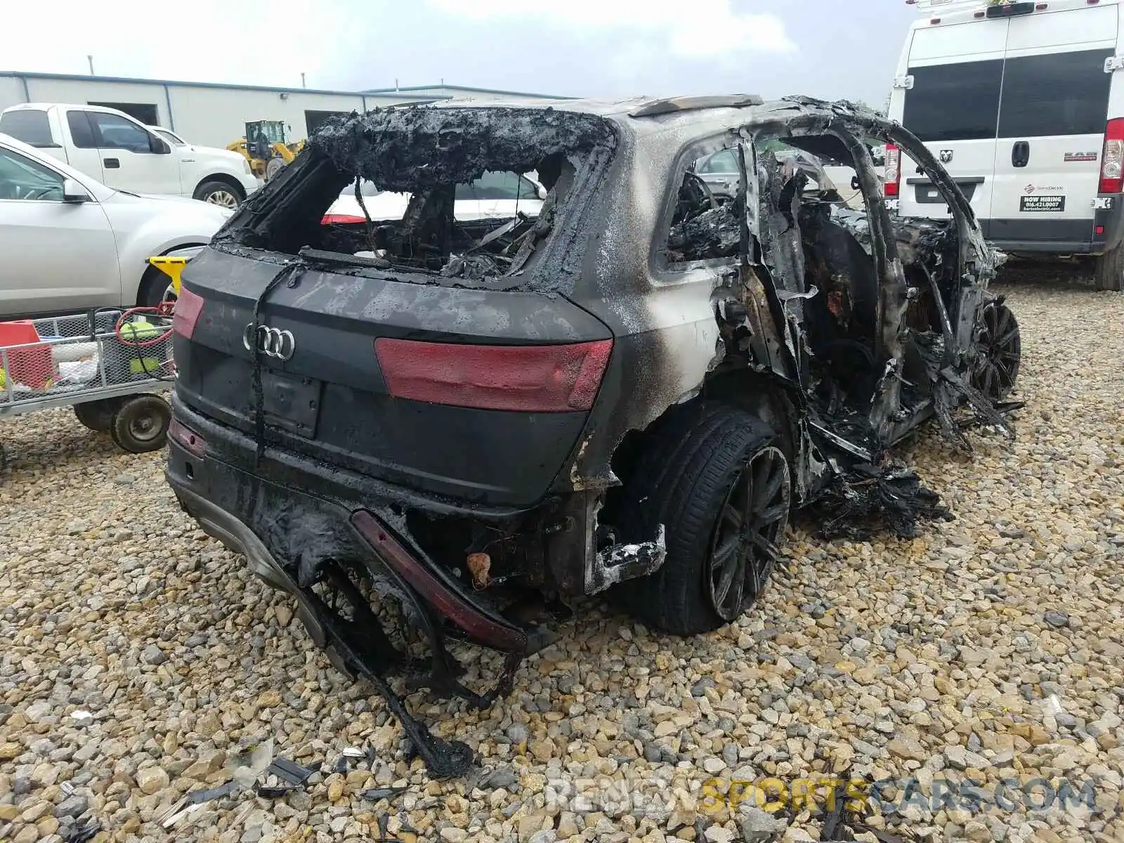 4 Photograph of a damaged car WA1VAAF75KD012292 AUDI Q7 2019