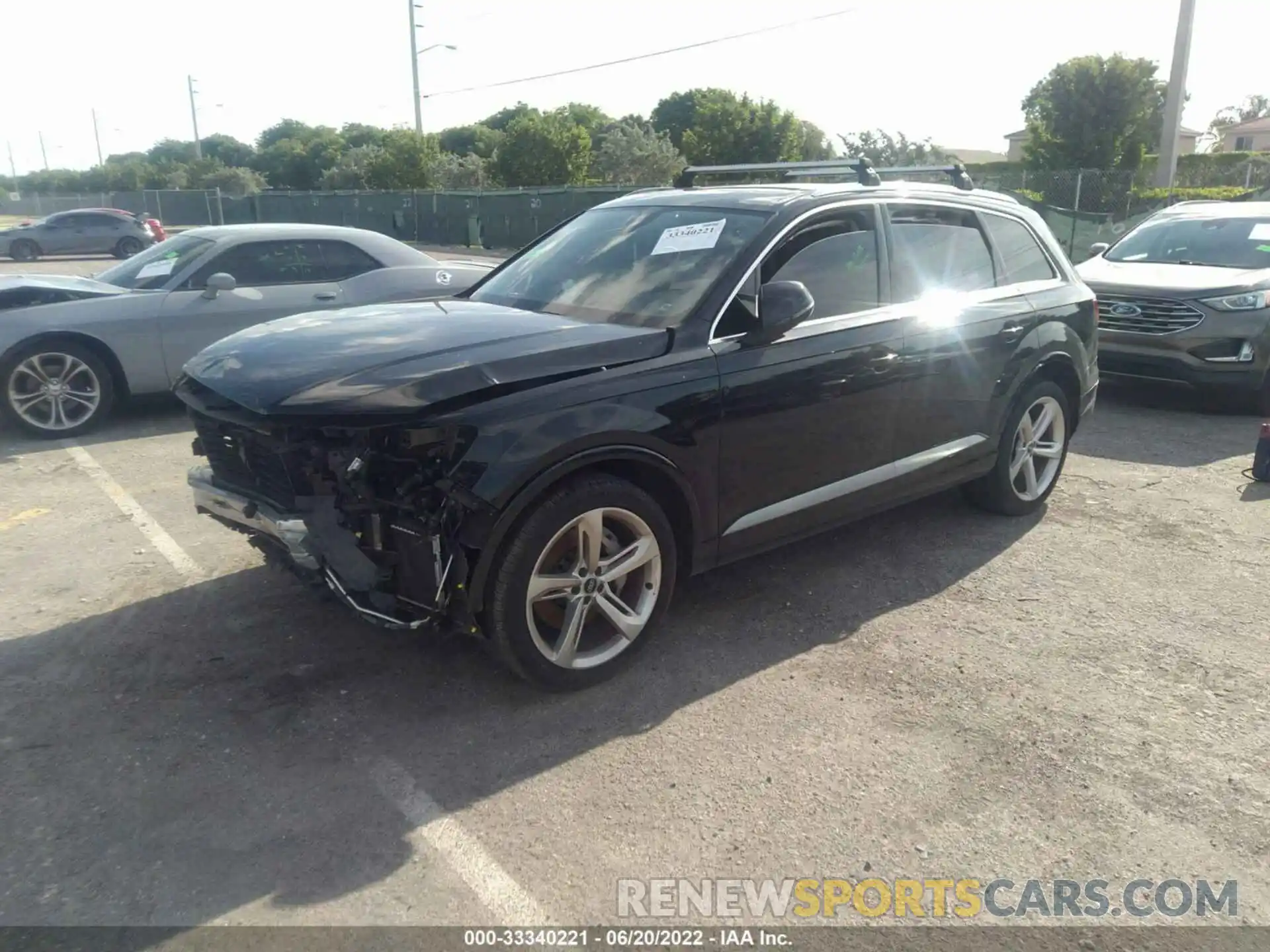 2 Фотография поврежденного автомобиля WA1VAAF75KD016827 AUDI Q7 2019